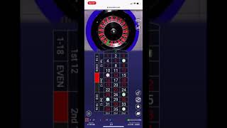 Part 2 – live roulette strategy session following patterns and winning