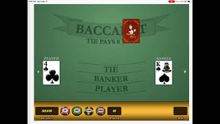 Fine tuning my BACCARAT Winning Strategy