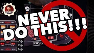 Craps Players – Stop it!