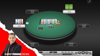 NL Poker Strategy video with coach Leandro | 2nd barrel on the turn or not