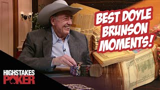 Doyle Brunson Best Poker Hands | High Stakes Poker