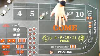 Good craps strategy?  Pros and Cons of the 2 and 3 point Molly system.
