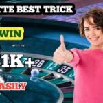 Big winning strategy | Roulette strategy to win | Roulette game | Roulette