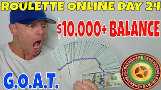 Roulette Online Day 24- Christopher Mitchell’s 30 Day Roulette Challenge.