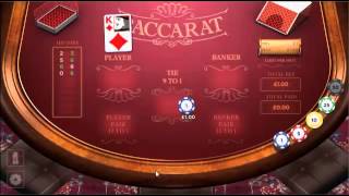 888 Baccarat Tie Bet