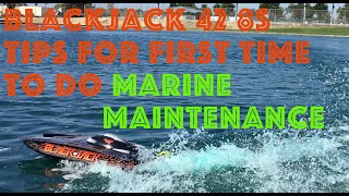 BlackJack 42 8S Tips for the first time to do Marine Maintenance