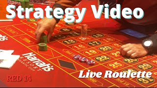 Live Roulette | 2nd and 3rd strategy Atlantic City