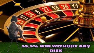 Another 99.9% Winning Strategy 😮 | Roulette | russian roulette | Roulette Strategy To Win