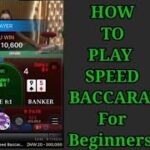 How to play speed baccarat and win | most trusted baccarat winning strategy | baccarat winning tips