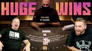 HUGE WINS on BlackJack and Gonzo’s Treasure Hunt LIVE!