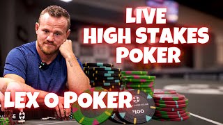 TCH Live Poker w/Lex O Poker  | $5/$10/$20 NL High Stakes Cash  Game
