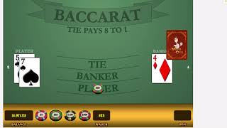 Different Baccarat Strategies II. Bet Selection