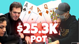 Brutal Poker Cooler for Massive Pot | TCH Live Highlights