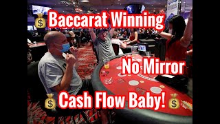 Baccarat…Lets Make Money #38 || No Mirror Method