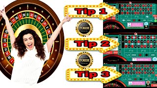 European roulette 3 tips | roulette strategy to win 2021 #roulette #roulettestrategy #casino #games