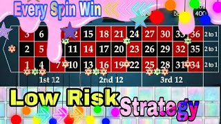 💥 How Every Spin Win At Low Risk Strategy to Roulette