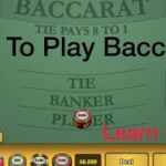 How to Play Baccarat and Win. Baccarat How to play online.