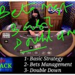 Blackjack Basic Strategy Bets Management Double Down