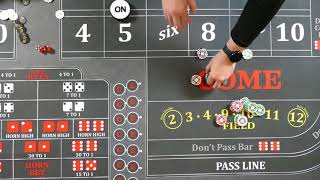 Good craps strategy?  2 Big, 1 Small