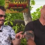 Jack Black Impersonates The Rock (Jumanji Cast Interview)