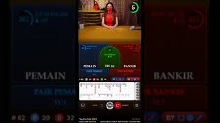Bermain Baccarat tips dan trik agar tidak kalah full game 2 jam (Banker vs 3 Player)