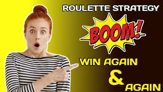 100% roulette win | no loss strategy | roulette strategy to win | Roulette channel gameplay