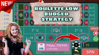 Best Low Budget Roulette Strategy | Roulette strategy | Roulette game