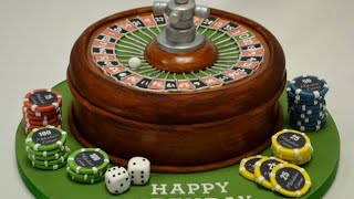 Roulette Wheel Cake Tutorial | Roulette Wheel Cake in the Making 😍🎂