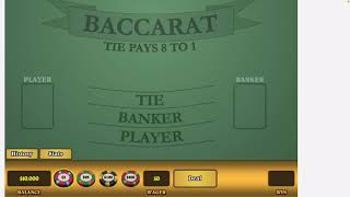 Different Baccarat Strategies I