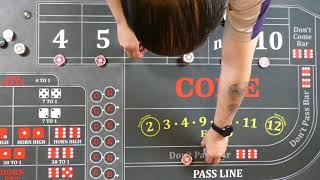 Good craps strategy?  The pull down and split.
