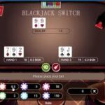 Blackjack Switch  – 1XBET game. Real money tips