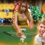 $20,000 DOUBLE DOWN! BLACKJACK SESSION WITH LIVE DEALER!