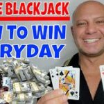 Live Online Blackjack- Christopher Mitchell Shows You How To Win At The Casino Everyday.