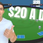 How to Make $20 a Day Playing Poker (SIMPLE STRATEGY!!)