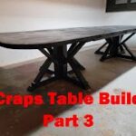 Craps Table Build Part 3: How to make a craps table at home.