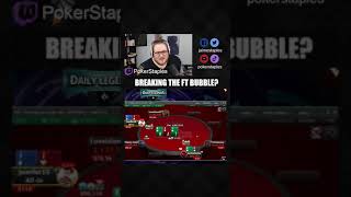 Breaking The FT Bubble | PokerStaples Shorts