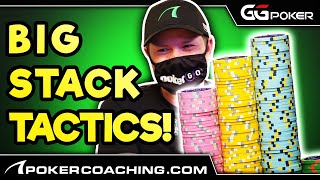 BIG STACK STRATEGY For The FINAL TABLE! GG Poker Hand Analysis