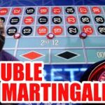 LIVE ROULETTE – DOUBLE STREET MARTINGALE