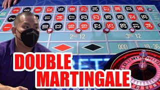 LIVE ROULETTE – DOUBLE STREET MARTINGALE