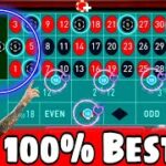 ✨ I am 100% Happy to Create Awesome Roulette Strategy to Win