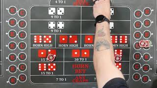 Terrible Craps Strategy?  The worst player i’ve ever seen.