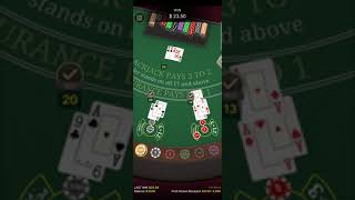 First Person Blackjack from $3.91 to $93.16!