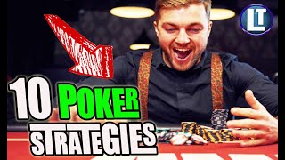 10 Quick Tips To WIN MORE At POKER / Strategies To Help YOU Dominate Your Friends