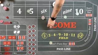 Good craps strategy?  A 2 stage, fan submitted strategy.