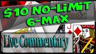 Bovada 10NL 6 Max Cash Game – Texas Holdem Poker – Commentary/Gameplay