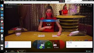 LIVE CASINO BACCARAT Session with my Best Winner Strategy – 120$ in 15 minutes