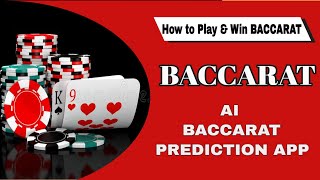 Baccarat AI Prediction Software & Baccarat tie App How to play baccarat software Baccarat Strategy