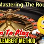 Learn To Play The D’Alembert Method On Any Roulette Wheel || MasteringTheRoulette