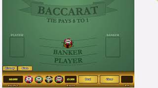 Baccarat Strategy #6 out of 100