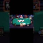 “89” in Hand, Good Luck Ahead😂 So Amazing, Texas Holdem Poker Gameplay#shorts #texasholdem